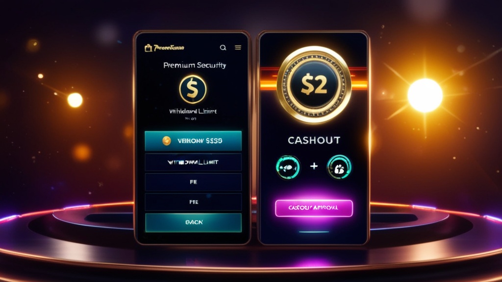 Tela de verificação com limites e taxas de saque no Blaze Crash